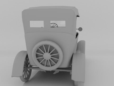1923 Classic Car Touring Modèle 3D