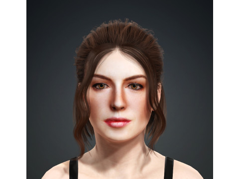 STUNNING 3D FEMALE MODEL Modèle 3D