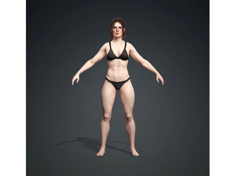 STUNNING 3D FEMALE MODEL 3D Model