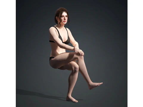 STUNNING 3D FEMALE MODEL 3D Model