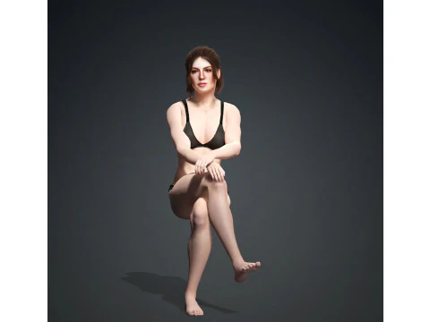 STUNNING 3D FEMALE MODEL 3D Model