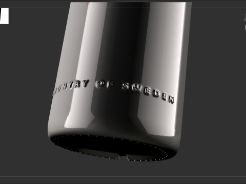Absolute Vodka 70cl - Real Scale High Quality VR - AR - low-poly Modelo 3D