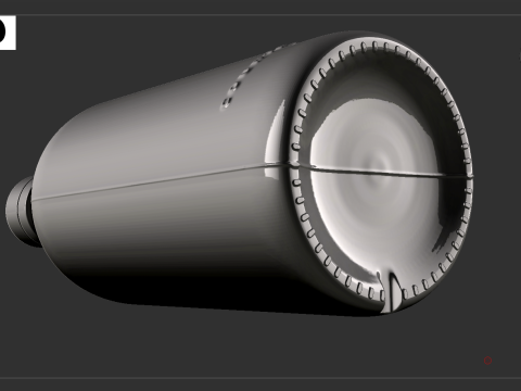 Absolute Vodka 70cl - Real Scale High Quality VR - AR - low-poly Modelo 3D