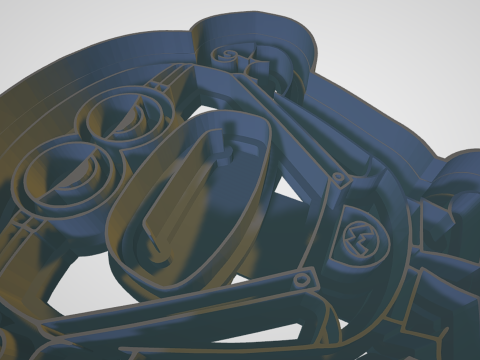 COOKIE CUTTER MINION DAVE DESPICABLE ME 4 Modello di stampa 3D