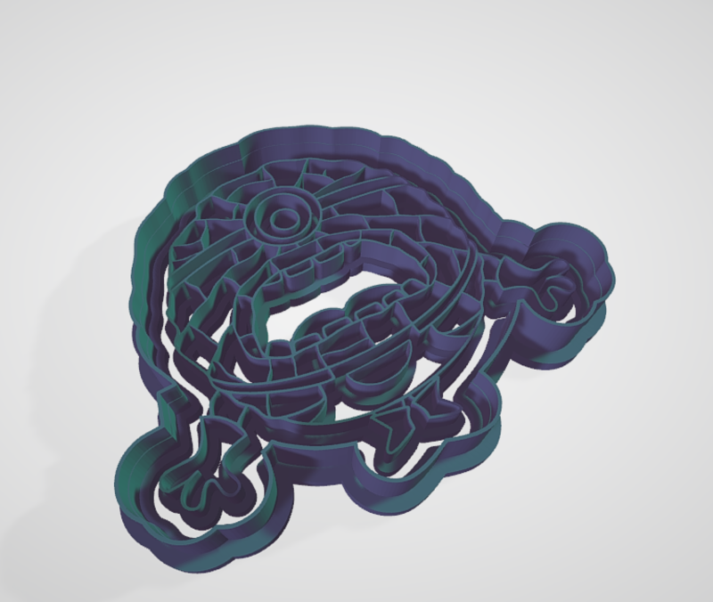 COOKIE CUTTER MINION JERRY DESPICABLE ME 4 3D Принт Модель .c4d .max .obj .3ds .fbx .stl .blend 