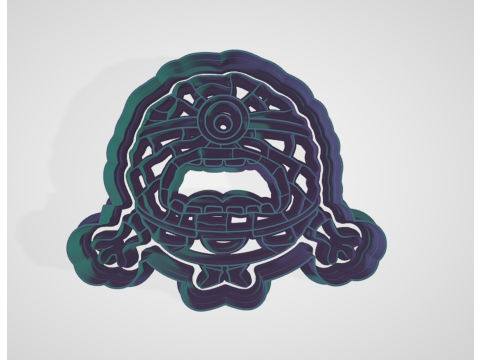 COOKIE CUTTER MINION JERRY DESPICABLE ME 4 3D Принт Модель
