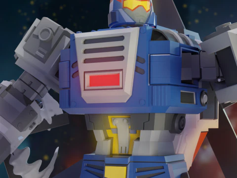 Cop-Tur-uitdaging van de gobots 3D printmodel