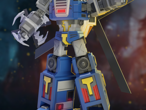 Cop-Tur Challenge of the Gobots 3D प्रिंट मॉडल