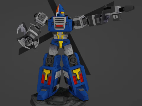 Cop-Tur Challenge of the Gobots 3D Print Model