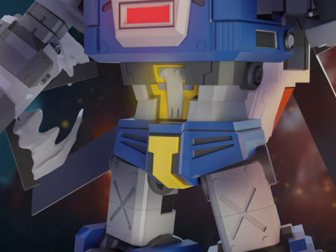 Cop-Tur Challenge of the Gobots 3D प्रिंट मॉडल