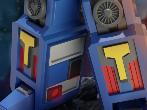 Cop-Tur Challenge of the Gobots 3D प्रिंट मॉडल