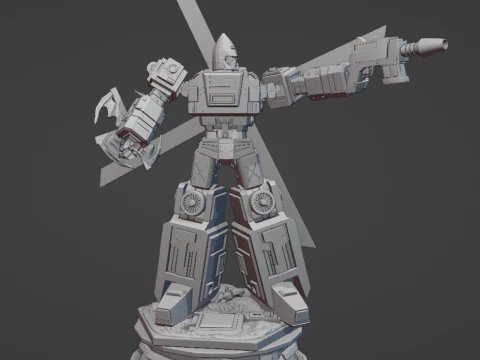 Cop-Tur Challenge of the Gobots 3D Print Model