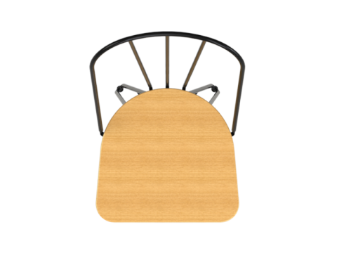 Dinning chair kujja 01 Model 3D