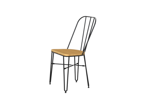 Dinning chair kujja 01 Model 3D