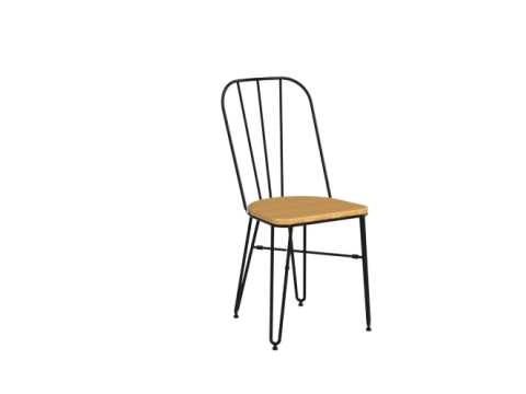 Dinning chair kujja 01 Model 3D