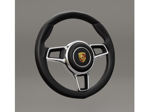 CAR STEERING 3D Model