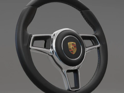 CAR STEERING 3D Model