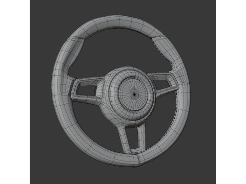 CAR STEERING 3D 모델