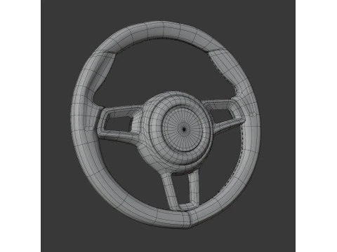 CAR STEERING 3D Model