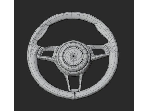CAR STEERING 3D Model