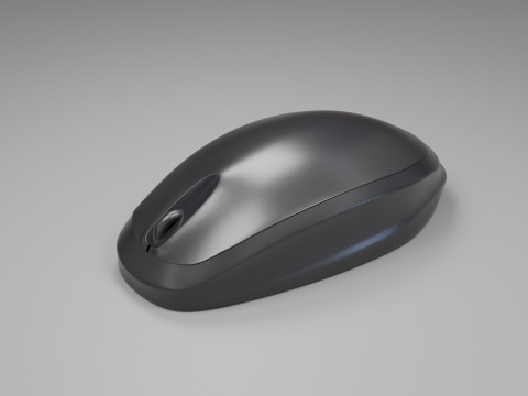 WIRELESS MOUSE 3D Model