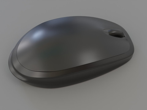 WIRELESS MOUSE Model 3D