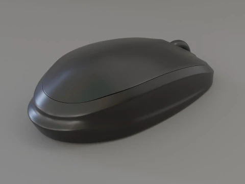 WIRELESS MOUSE 3D Model