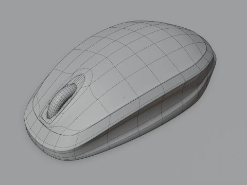 WIRELESS MOUSE 3D Model
