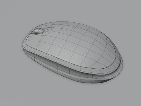 WIRELESS MOUSE Model 3D