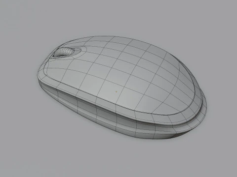 WIRELESS MOUSE 3D Model