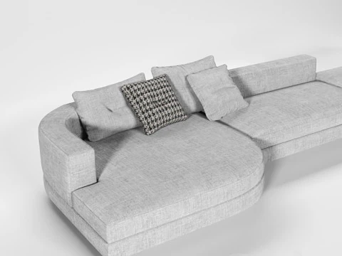 Alexander Sofa 3D Model