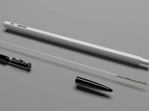 BlackPen 3D Model