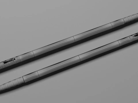 BlackPen 3D Model