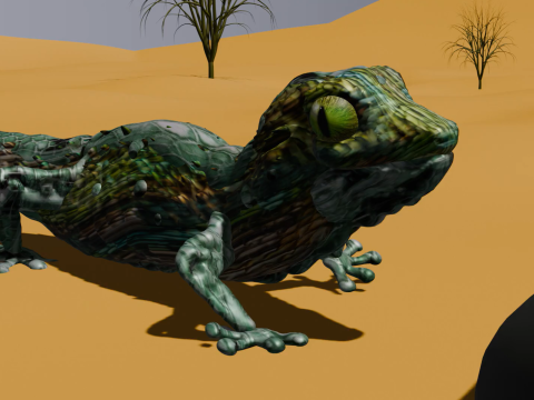 Lizard 3D Model