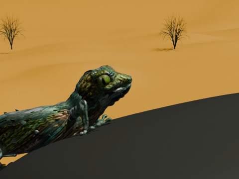 Lizard 3D Model