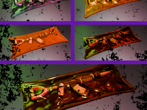 Assault rifle Modello 3D