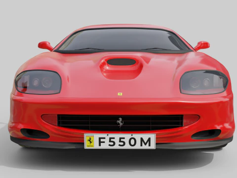 Ferrari 550 Maranello 3D Model