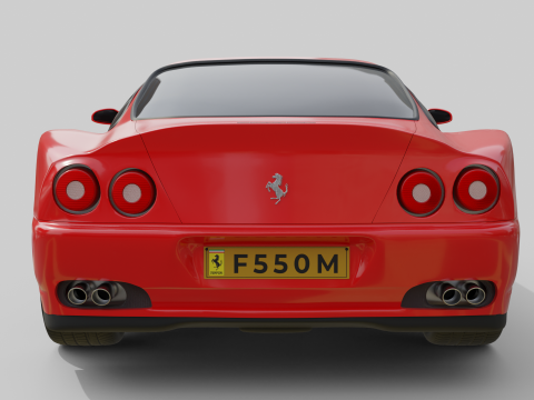 法拉利 550 马拉内罗 3D 模型