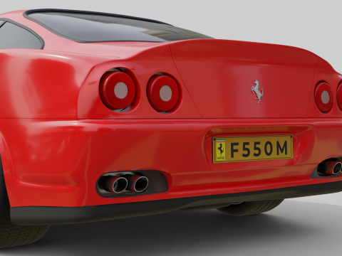 法拉利 550 马拉内罗 3D 模型