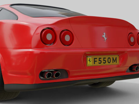 Ferrari 550 Maranello 3D Model
