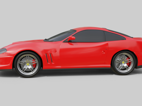 法拉利 550 马拉内罗 3D 模型