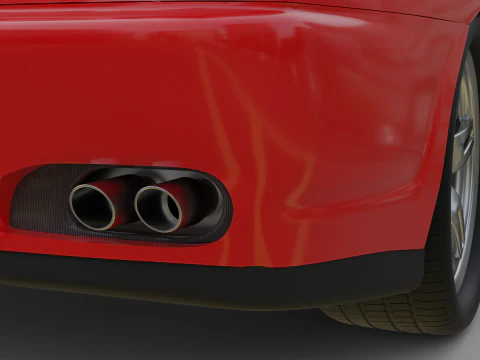 Ferrari 550 Maranello 3D Model