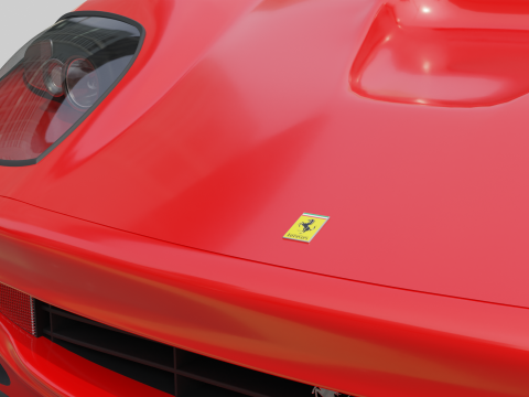 法拉利 550 马拉内罗 3D 模型