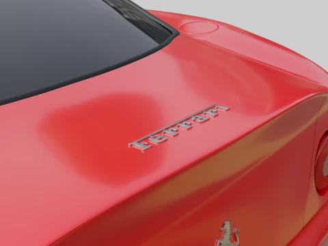 Ferrari 550 Maranello 3D Model