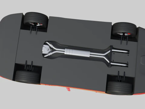 Ferrari 550 Maranello 3D Model