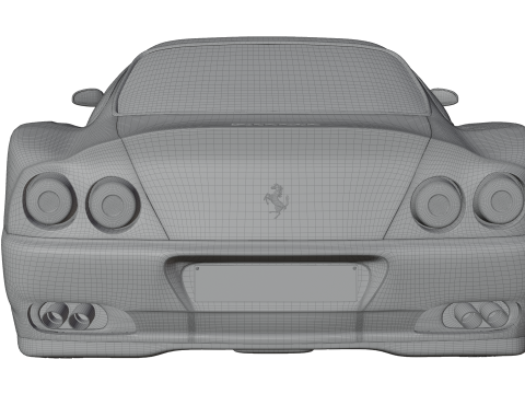 法拉利 550 马拉内罗 3D 模型