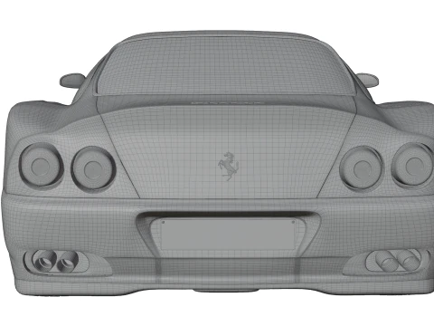 Ferrari 550 Maranello 3D Model