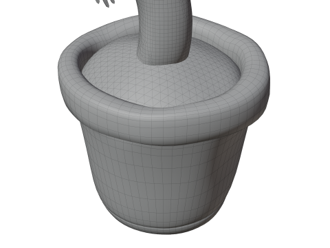 Mexican Dancing Cactus Toy - Rigged and Animated 3D Модель