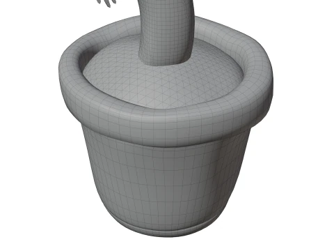 Mexican Dancing Cactus Toy - Rigged and Animated 3D Model