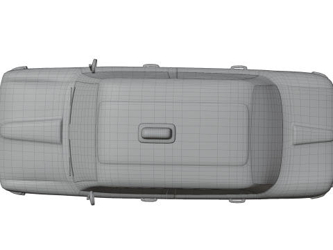 Low-Poly Vintage Taxi Car Game-Ready and Render Asset 3D Модель